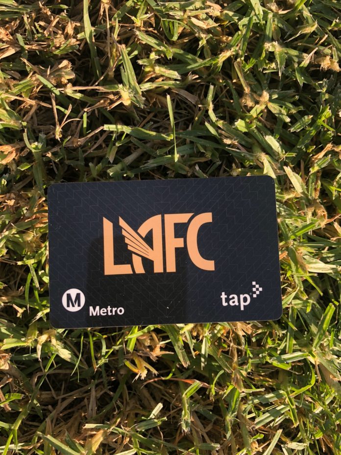 LAFC Limited Edition Metro TAP Cards