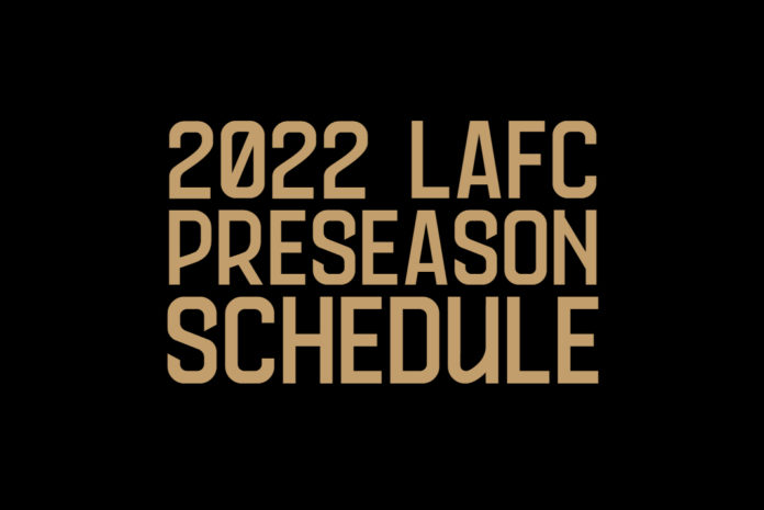 2022 LAFC preseason schedule