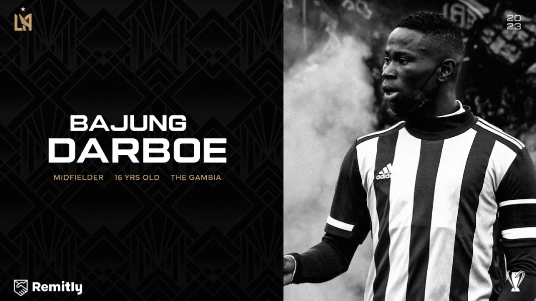 LAFC signs midfielder Bajung Darboe
