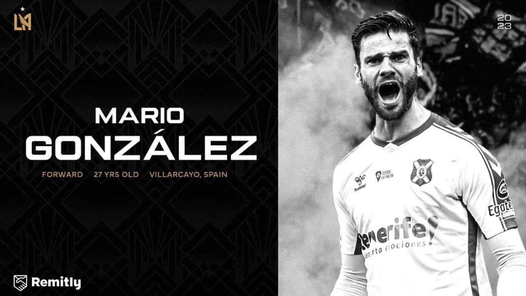 LAFC acquires forward Mario González