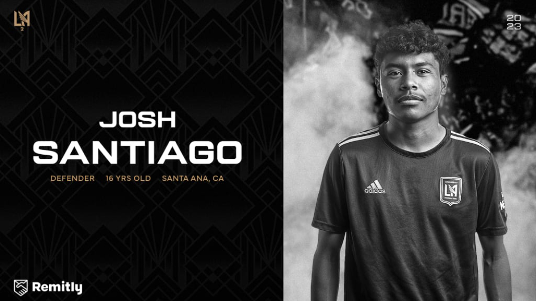 LAFC2 signs defender Josh Santiago